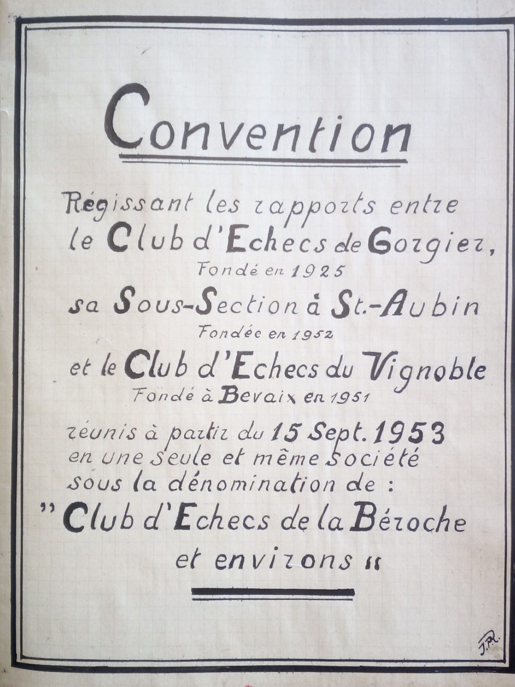 Convention Convention 1953